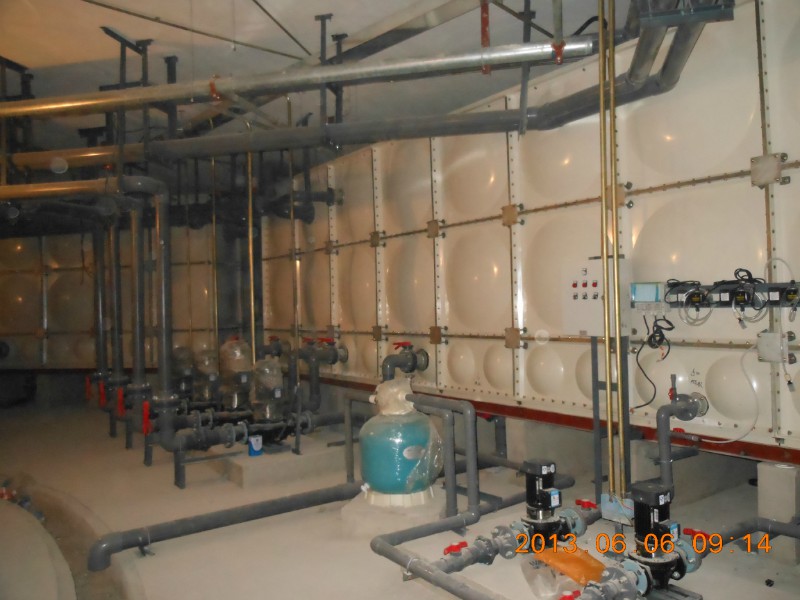 Fire water tank